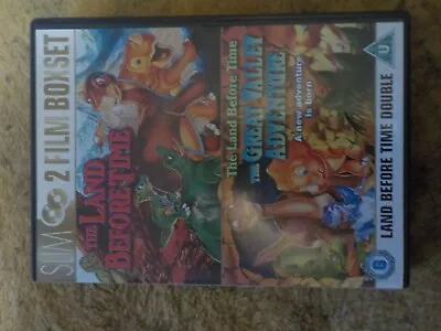 £1.50 • Buy The Land Before Time 1 And Land Before Time 2 The Great Valley Adventure Dvd