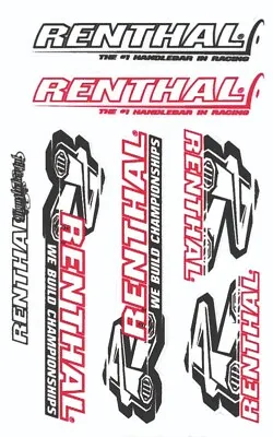 Renthal Sticker Sheet • $4.36