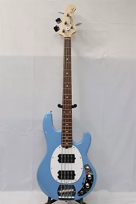 Sterling By Music Man StingRay Ray4HH Electric Bass Chopper Blue • $149.99