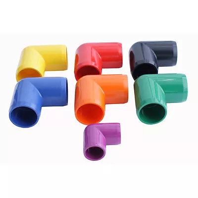 Biotek Marine Colored PVC 90 Degree Elbow Fittings 1 1/14  1/2 1 3/4  And 1/2  • $1.80