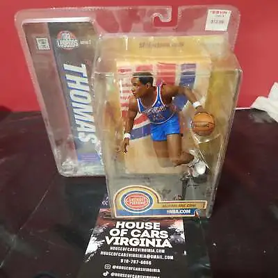 Mcfarlane NBA Legends Series 2 Isiah Thomas Detroit Pistons Blue Jersey Variant • $35.99
