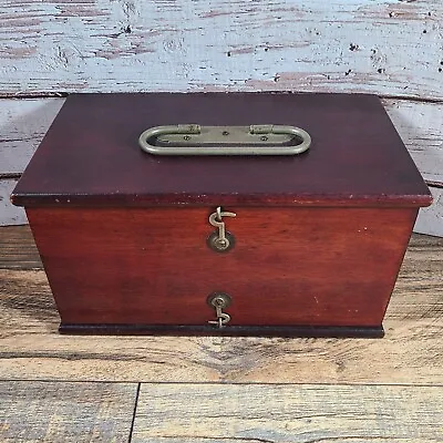 Antique Bunnell No. 4 D.D. Home Medical Apparatus Solid Wood Box Quackery Oddity • $69.99