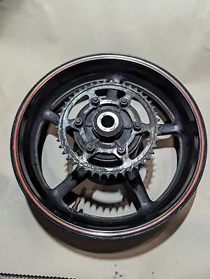 06-16 Yamaha R6 YZFR6 R6R Rear Rim Wheel STRAIGH07 08 09 10 11 12 13 14 15 #2318 • $129.99