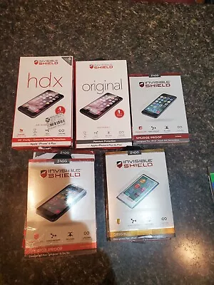 New Zagg Invisible Shield Full Body Screen Protector For IPhone  Lot Of 9 • $25