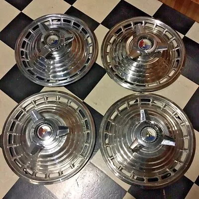 Vintage Ford Hubcaps 14 Inch X 4 • $575