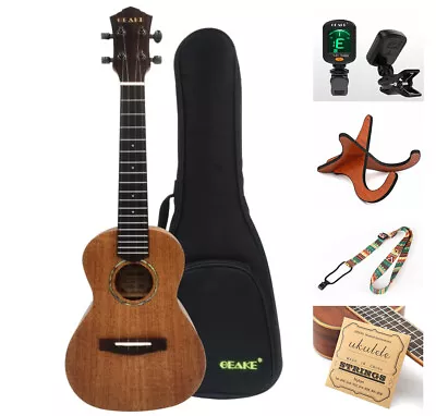 $109 • Buy Geake Ukulele Concert 23 Inch Scented Mahogany Ukulele