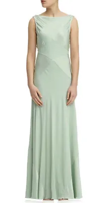 ✨ghost Hollywood *taylor* Long Dress Dusty Green Size Xs Original Price £225 • £65