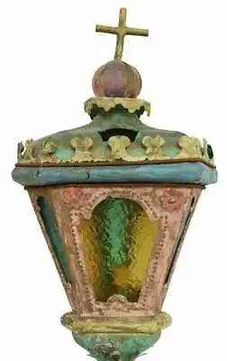 Lantern Professional Venetian Tole Painted Italian  Vintage / Antique!! • $1375