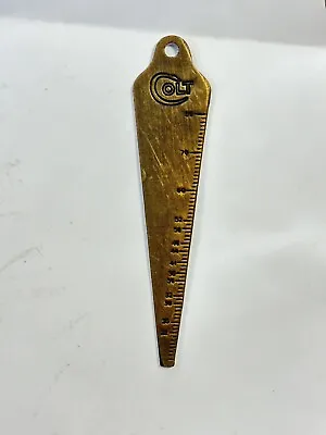 Antique Vintage Style Colt Firearms Gunsmith Bore Gage Keychain SAME DAY SHIP • $12