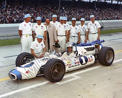 Mario Andretti 1966 Indy 500 Auto Racing 8x10 Photo • $5.95