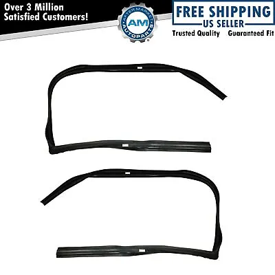 Front Door Glass Run Channel Weatherstrip Seals Set Pair For Chevy Pickup Truck • $73.65