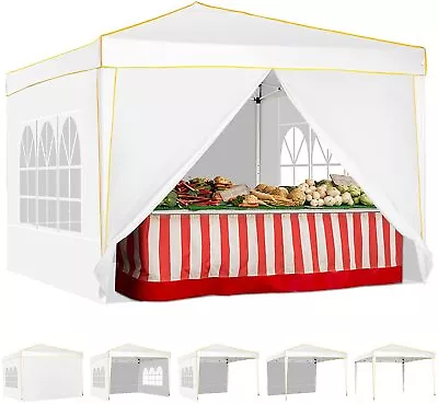 10x10FT Ez Pop Up Canopy Outdoor Folding Gazebo Vendor Party Tent Commercial NEW • $114.99