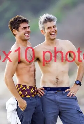 ZAC EFRON #176BARECHESTEDSHIRTLESSbeefcakeneighborshairspray8x10 PHOTO • $11.50