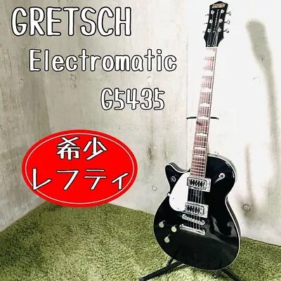 Gretsch Electromatic G5435LH Electric Guitar Lefty Black Used With Soft Case • $1362.96