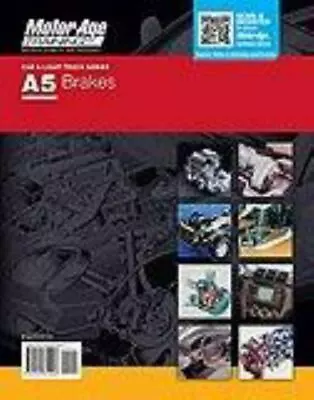 ASE TEST PREPARATION - A5 BRAKES (MOTOR AGE TRAINING) (2014 Spiral) LIKE NEW • $49.75