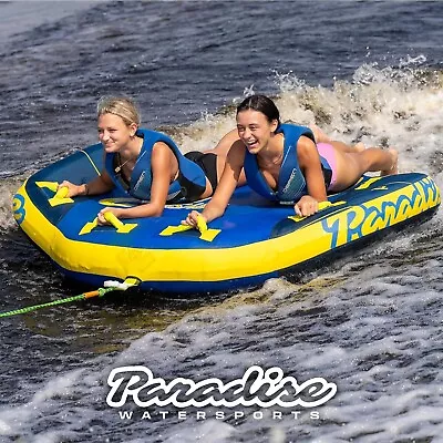 Paradise Water Sports - Crystal Reef Towable Tube For Boating - 1-2 Riders • $90