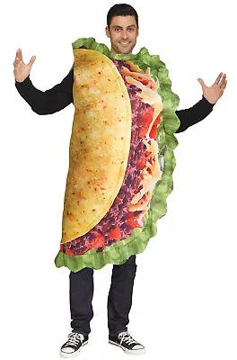 Funny Taco Mexican Food Adult Costume • $25.24