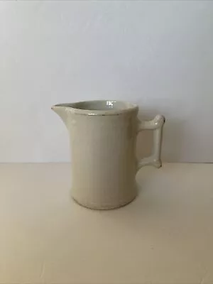 Vintage Sterling Vitrified China East Liverpool Ohio Pitcher Ironstone • $40