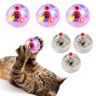 $26.50 • Buy 6Pcs Ghost Hunting Motion Light Up Balls Flash Paranormal Equipment Pet Cat Toys