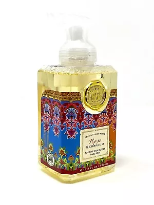 Michel Design Works GERANIUM ROSE Foaming Hand Soap 17.8 OZ. NEW SCENT 2023 • $18.55