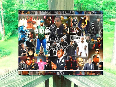 £24.53 • Buy Jay-z (framed) Collage Portrait
