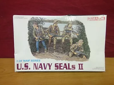 Dragon 3316 - 1:35 'Nam' Series U.S. Navy Seals II Model Kit **New Sealed** • $24.95