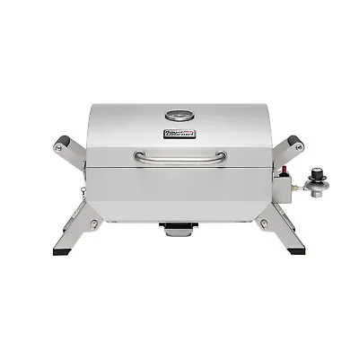 Portable Stainless Steel Grill Tabletop Propane Gas Grill Silver • $104.99