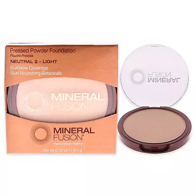 Pressed Powder Foundation - 02 Neutral By Mineral Fusion For Women - 0.32 Oz • $22.54