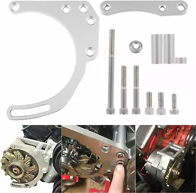 $40.97 • Buy For Small Chevy 305 327 350 Double Hump Heads Alternator Bracket SBC LWP 551672X