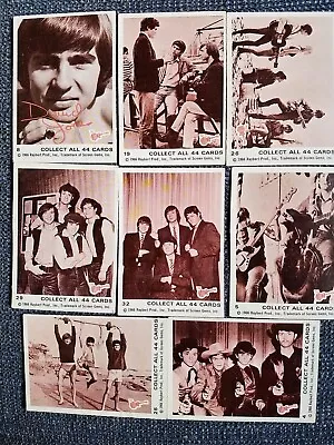 MONKEES Trading Card Lot. 8 Card Lot. 1966 Raybert Productions. • $9.98