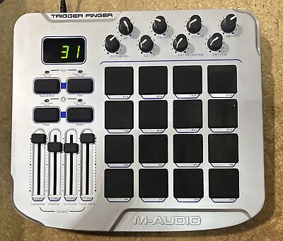 M-AUDIO Trigger Finger USB MIDI Controller Surface Drum Pad • $50