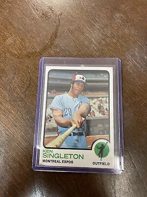 T.C.G 1973 Topps Baseball Kenny Singleton #232 Expos • $1.42