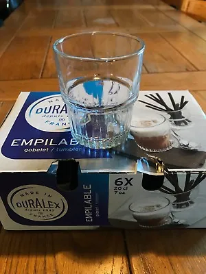£5.50 • Buy Duralex Empilable 20cl Juice Glasses (x6)