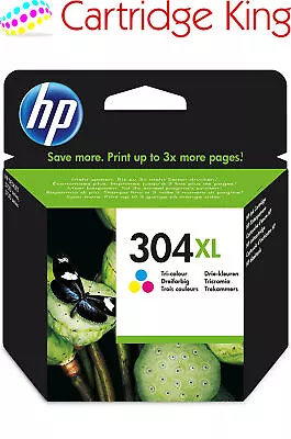 Original HP 304XL Colour Ink For Deskjet 3732 • £31.23