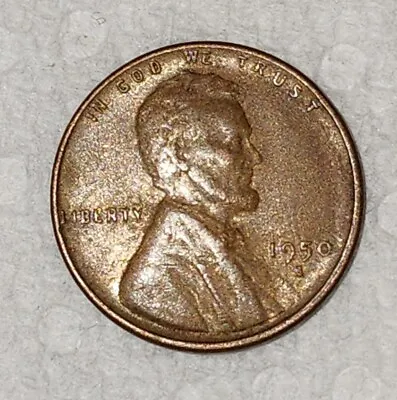 1950-S San Francisco Mint Lincoln Wheat Penny 1C Cent Coin Ungraded  (#M1068) • $1.99