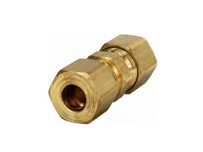 £4.98 • Buy 6mm 1/4” Inch Pipe Brass Compression Tube Both Ends Coupler Connector Brake Line