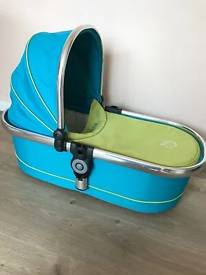 ICandy Peach Pram Main Carrycot Sweetpea (blue) Great Condition • £40