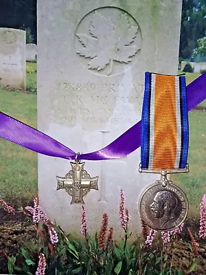 CEF Canadian Memorial Cross & War Medal To 58th Battalion KIA (McEwen F Dundee) • $362.15