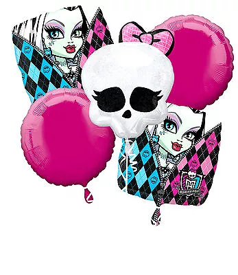 Monster High Birthday Party Balloon Bouquet • $9.99