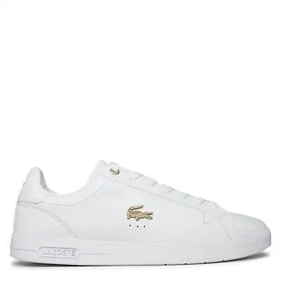 Mens Lacoste Graduate Pro Low Trainers Sneakers Sports Shoes Collared Lace Up • £65