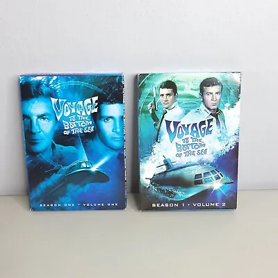 Voyage To The Bottom Of The Sea DVD Box Sets Season 1 Vol 1 And Season 1 Vol 2 • $14.96
