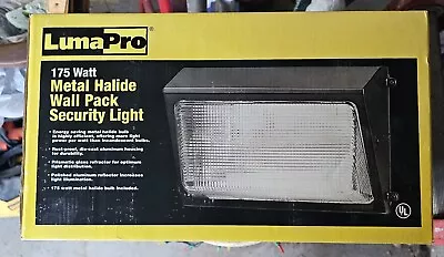 Lumapro 5MM62 14  Wall Pack 175 Watt HPS Security Light NEW • $99