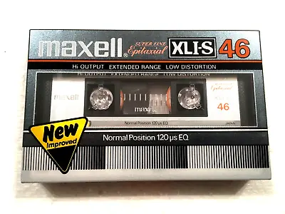 MAXELL XLI-S 46  Audio Cassette Blank Tape Sealed Made In Japan Type I Rare Ver • $69.99