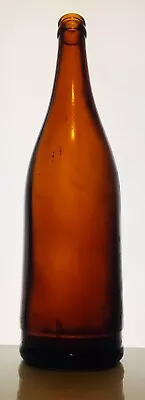 VINTAGE BOTTLE AMBER BROWN GLASS BEER  R.B.R RICHMOND BREWERY BOTTLE 26Oz 1930'S • $9.99