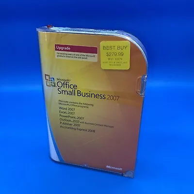 Microsoft Office 2007 Small Business Edition UPGRADE Version W/product Key • $20