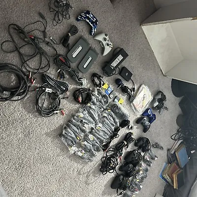 Huge Random Gaming Cables Lot Xbox Xbox 360 And PlayStation • $75