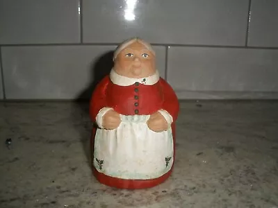 Vintage Jim Shore Mrs. Claus Collectible Figure 1989 Round • $49.99