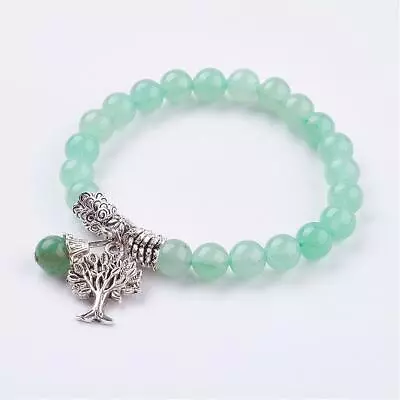 £5.89 • Buy Crystal Gemstone Bracelet Bead 7 Chakra Natural Stone Stretch Jewellery Anxiety