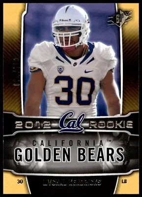 2012 Mychal Kendricks /750 California Golden Bears • $1.05