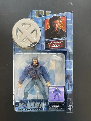 2000 X-Men The Movie Logan Action Figure NIB Hugh Jackman As Logan NEW • $14.99